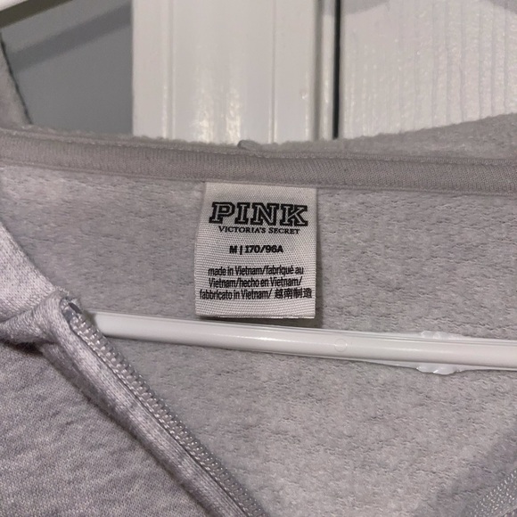 Victoria’s Secret zip up with hood - Picture 2 of 2